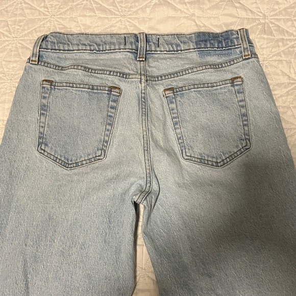 Abercrombie & Fitch The Baggy low rise jeans size 27 light wash - Picture 7 of 8